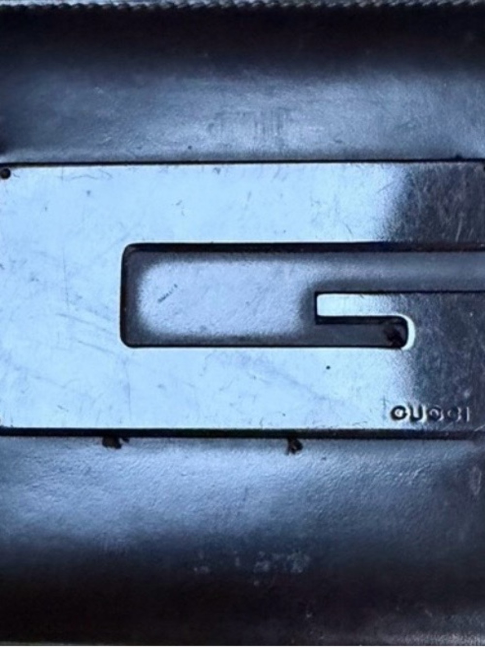 Gucci Black Logo Clutch Wallet